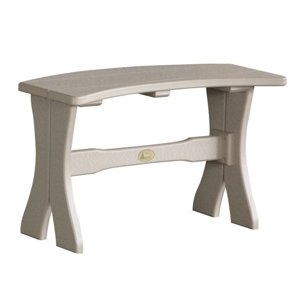 LuxCraft  28″ Table Bench  Luxcraft Weatherwood  