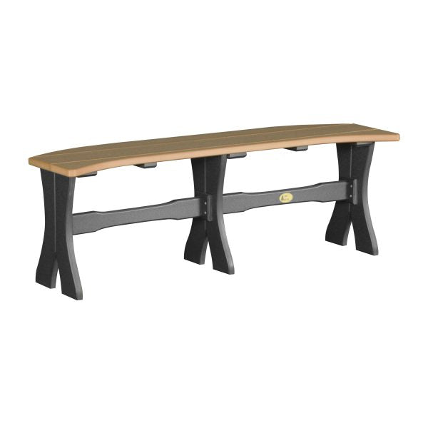 LuxCraft  52″ Table Bench  Luxcraft Cedar / Black  
