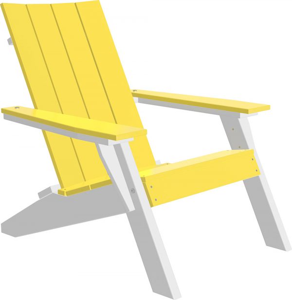 LuxCraft Urban Adirondack Chair  Luxcraft Yellow / White  