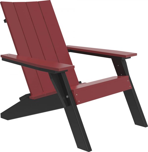 LuxCraft Urban Adirondack Chair  Luxcraft Cherrywood / Black  