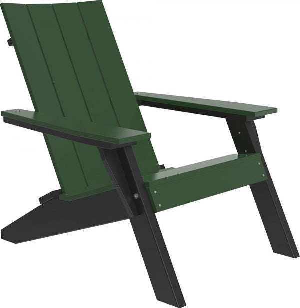 LuxCraft Urban Adirondack Chair  Luxcraft Green / Black  