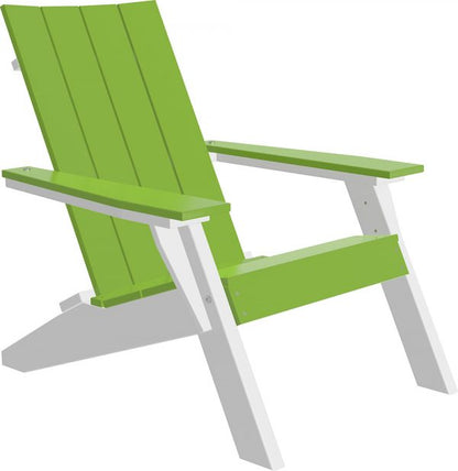 LuxCraft Urban Adirondack Chair  Luxcraft Lime Green / White  
