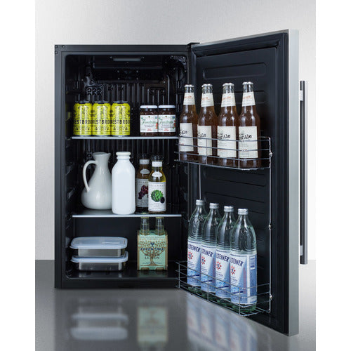 Shallow Depth Outdoor Built-In All-Refrigerator Refrigerator Summit   