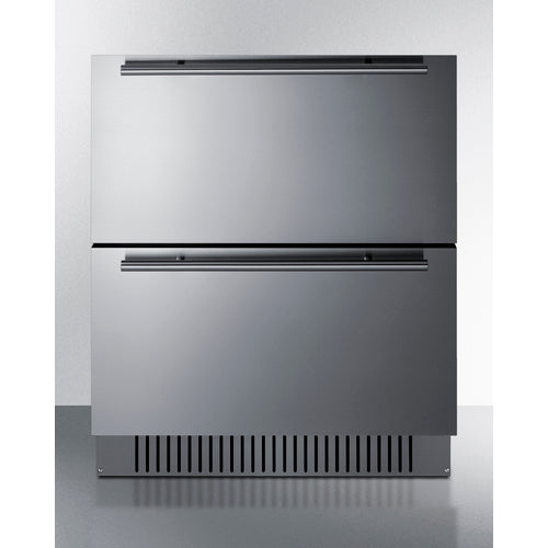 27" Wide 2-Drawer All-Refrigerator, ADA Compliant All-Refrigerator Summit 27 Inch Standard 
